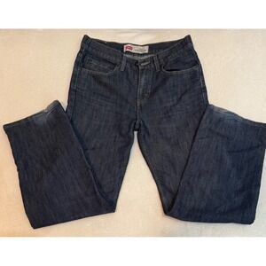 Levis 514 Men's 29x29 / 18 Reg Slim Straight Jeans Dark Wash Denim Excellent